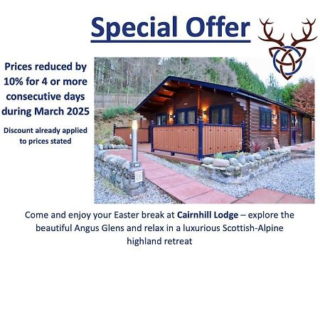 Cairnhill Lodge - Award-Winning Luxury Highland Retreat Blairgowrie and Rattray Kültér fotó